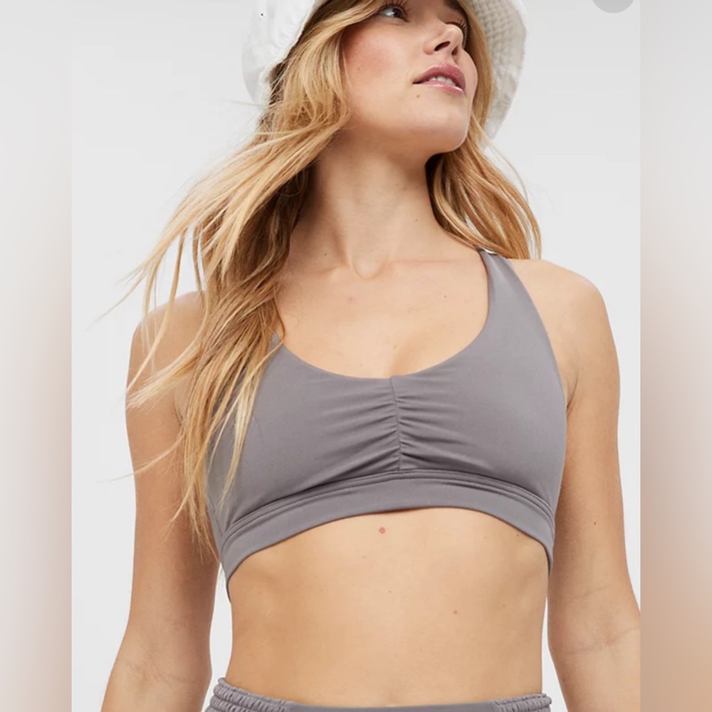 OFFLINE By Aerie Real Me Ruched Sports Bra S